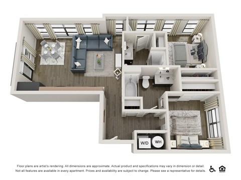 2B scheme 1 Floor Plan